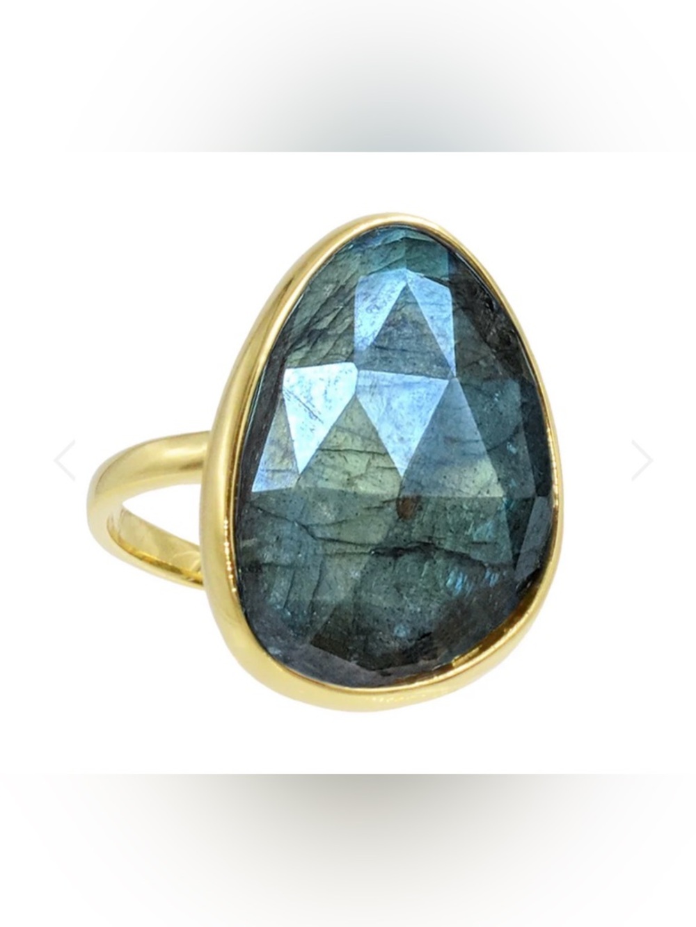 Labradorite ring - Picture 4 of 9
